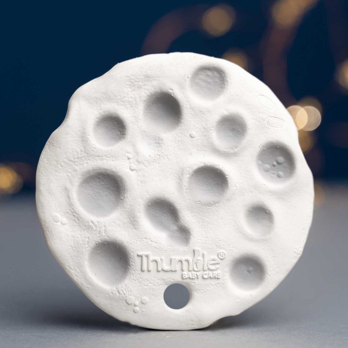 Natural Rubber Space Teether Baby Toy - Moon Biscuit®