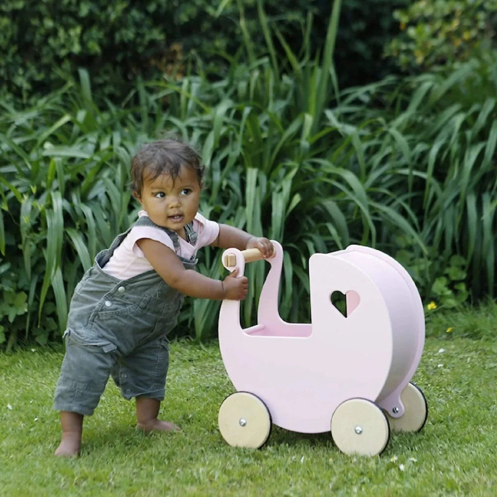 Moover Pram - Pink - Baby&More