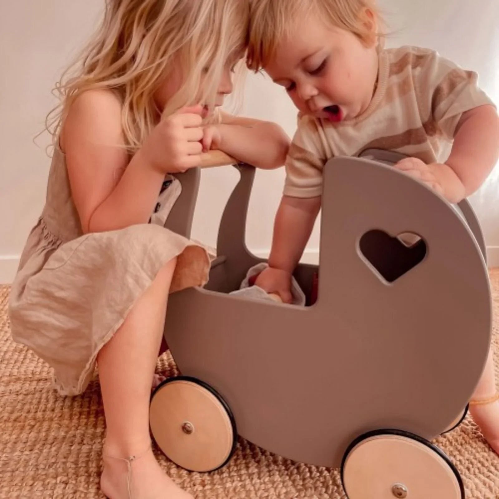Moover Pram - Pink - Baby&More