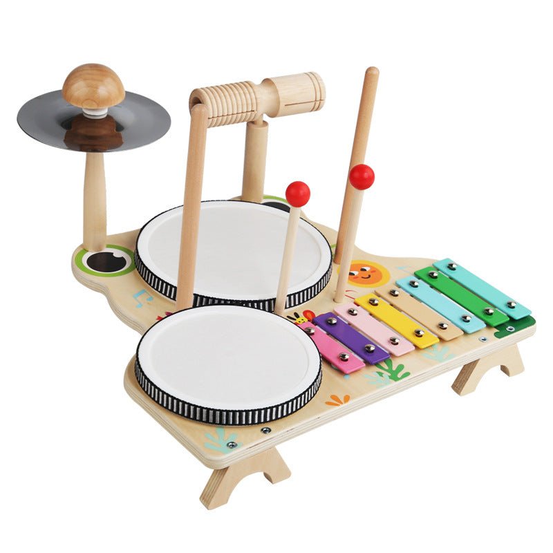 Multi - functional Drum Kit - Frog - Baby&More