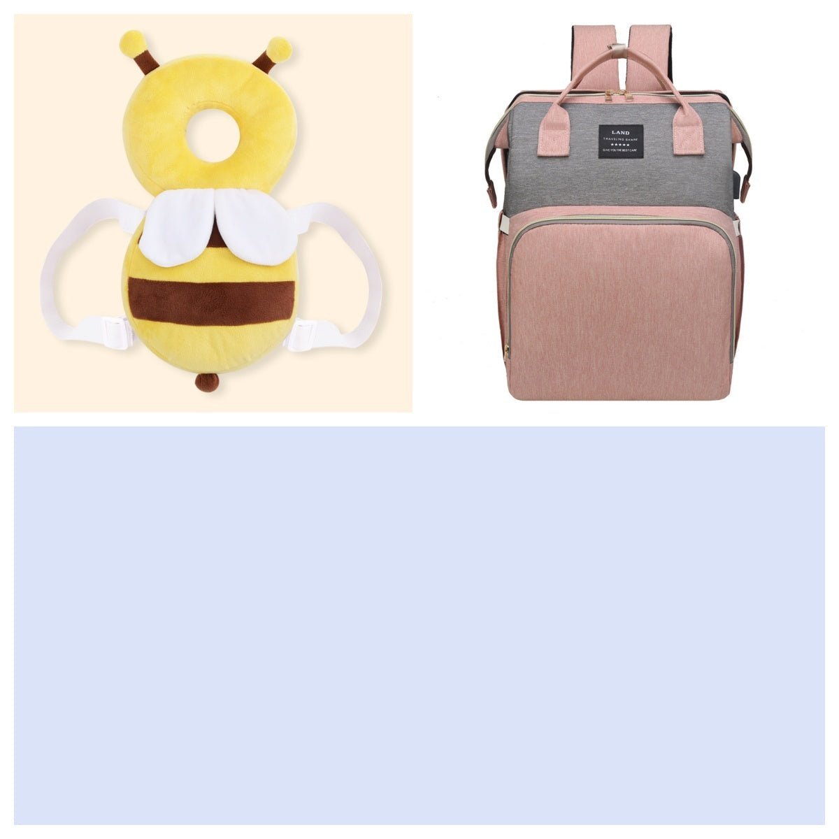 Multifunctional Maternity Diaper Backpack with Pull Out Cot - Baby&More