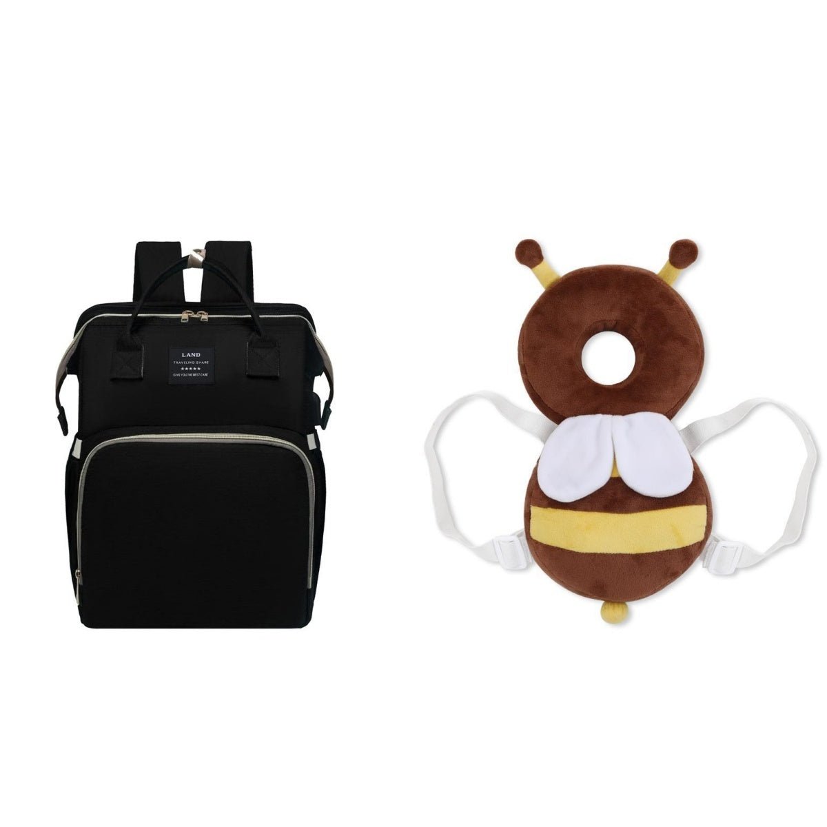 Multifunctional Maternity Diaper Backpack with Pull Out Cot - Baby&More