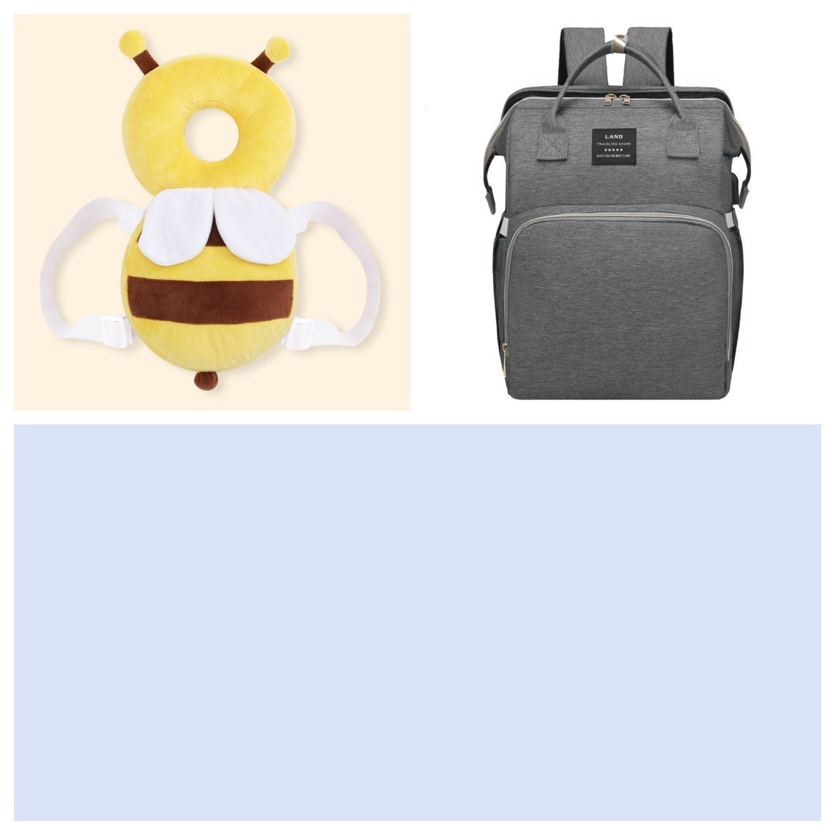 Multifunctional Maternity Diaper Backpack with Pull Out Cot - Baby&More