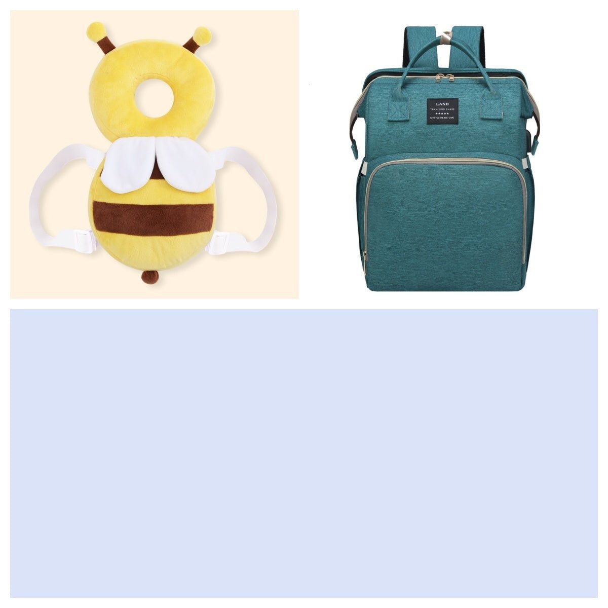 Multifunctional Maternity Diaper Backpack with Pull Out Cot - Baby&More