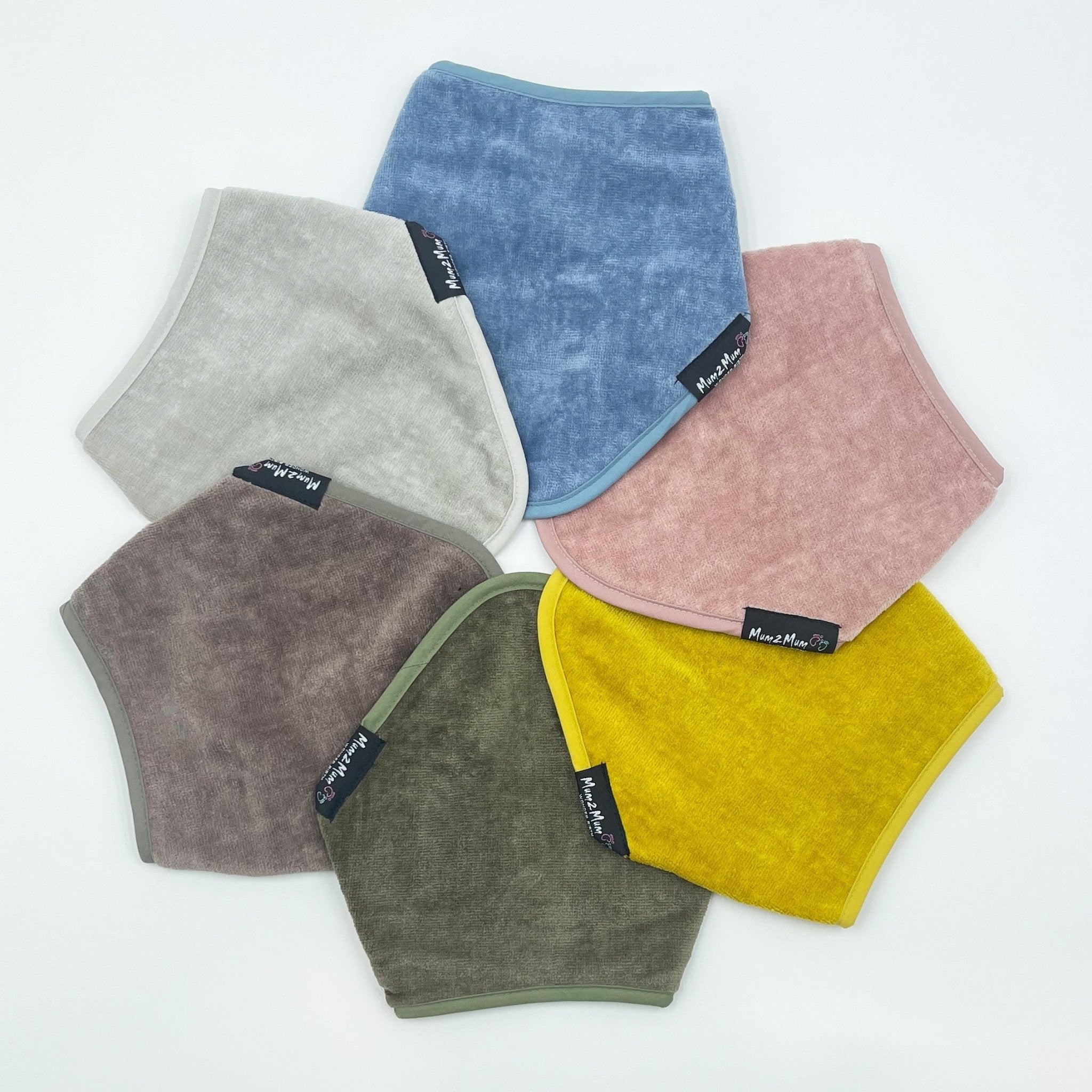 Mum 2 Mum Bandana Style Wonder Bib - 22 Colours - Baby&More