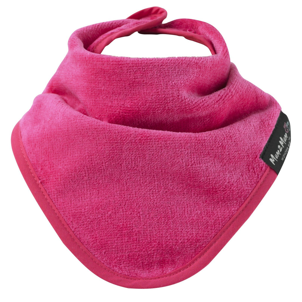 Mum 2 Mum Bandana Style Wonder Bib - Cerise Pink - Baby&More