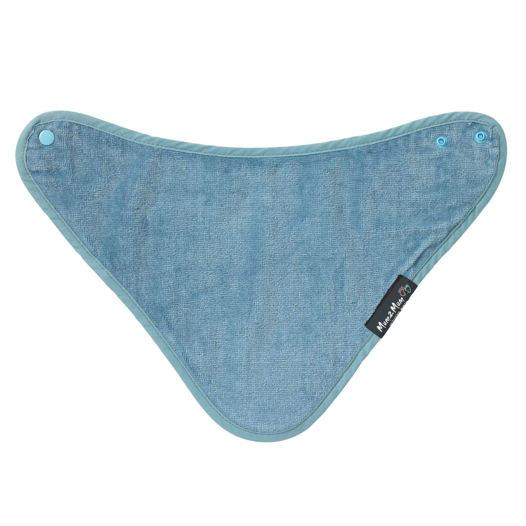 Mum 2 Mum Bandana Style Wonder Bib - Denim Blue - Baby&More