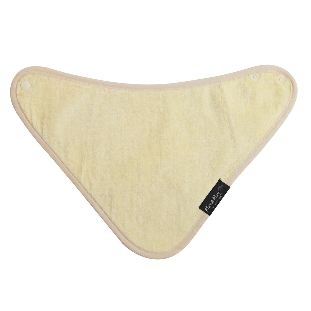 Mum 2 Mum Bandana Style Wonder Bib - Lemon Yellow - Baby&More