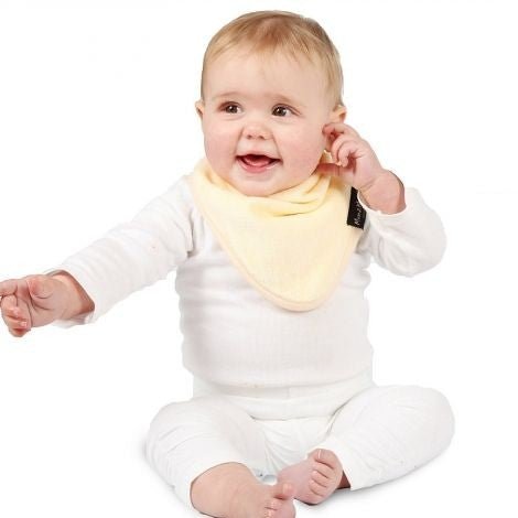 Mum 2 Mum Bandana Style Wonder Bib - Lemon Yellow - Baby&More
