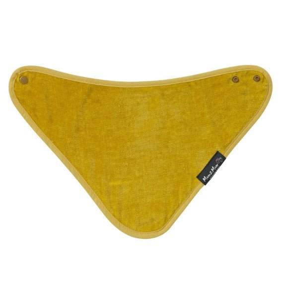 Mum 2 Mum Bandana Style Wonder Bib - Mustard Yellow - Baby&More