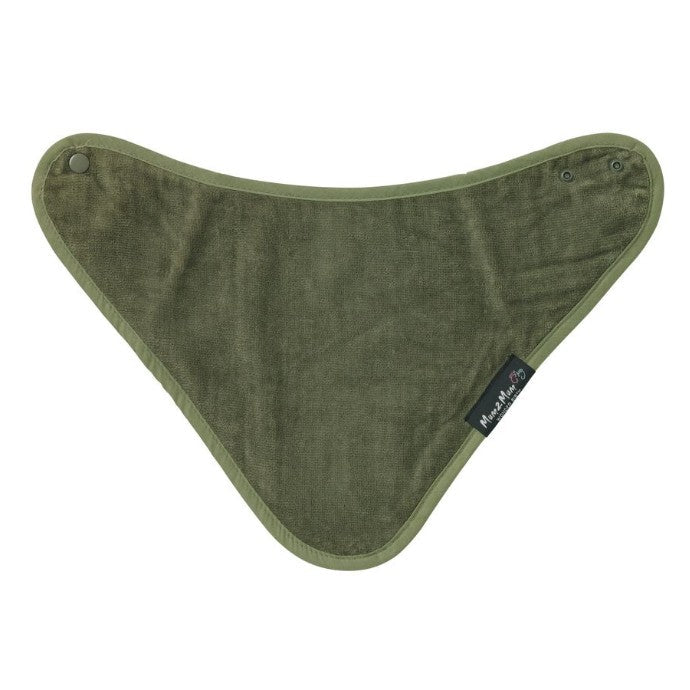 Mum 2 Mum Bandana Style Wonder Bib - Olive Green - Baby&More