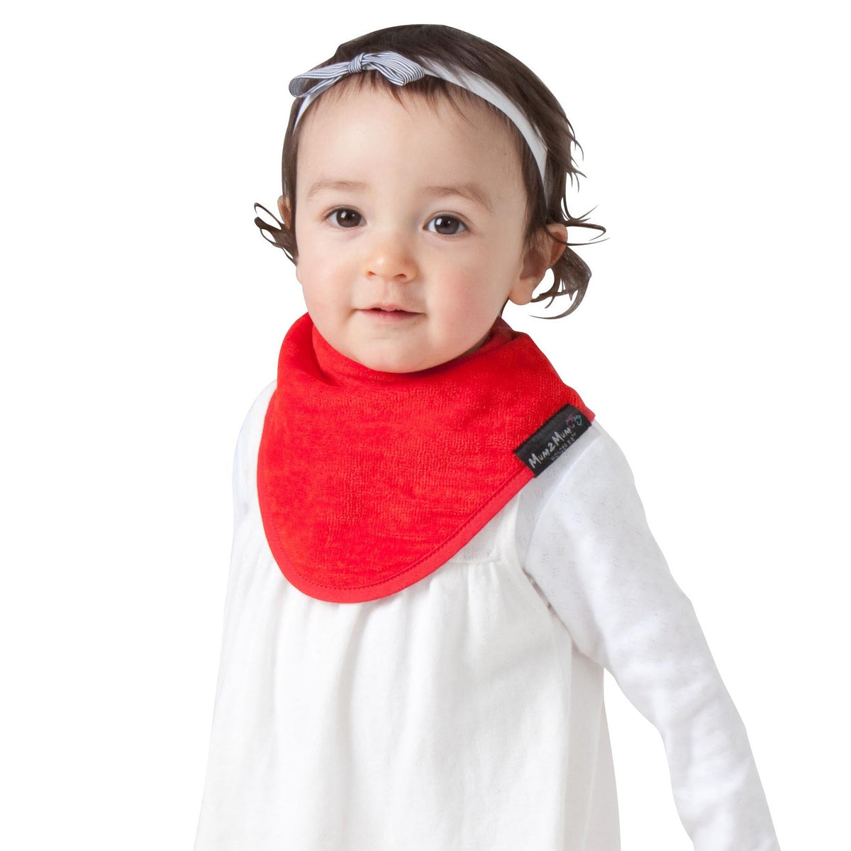 Mum 2 Mum Bandana Style Wonder Bib - Red - Baby&More