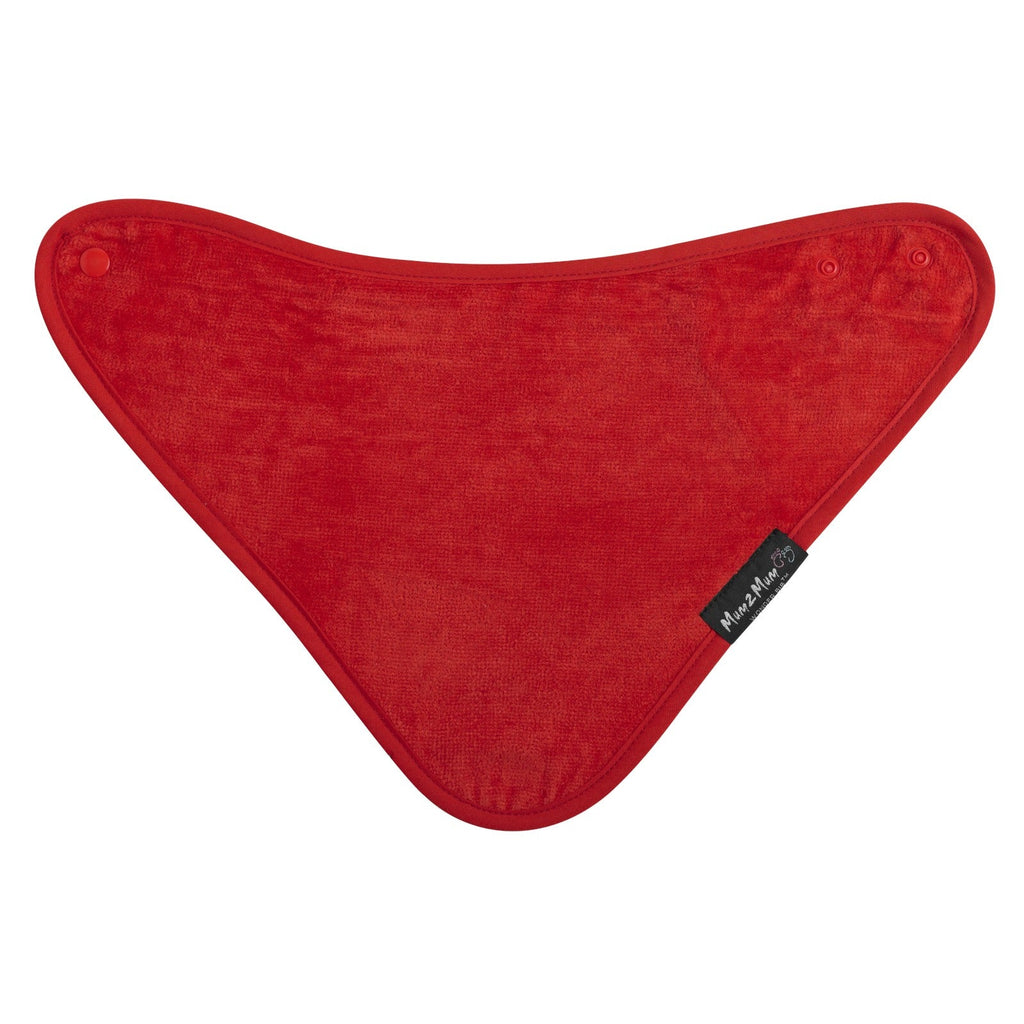 Mum 2 Mum Bandana Style Wonder Bib - Red - Baby&More