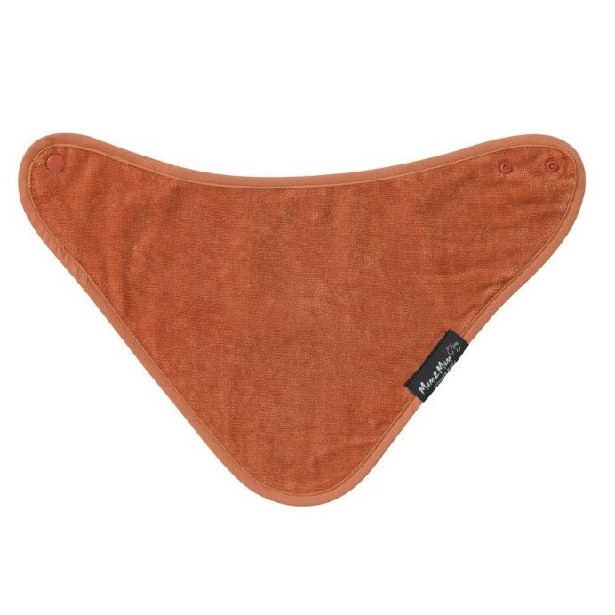 Mum 2 Mum Bandana Style Wonder Bib - Rust Orange - Baby&More