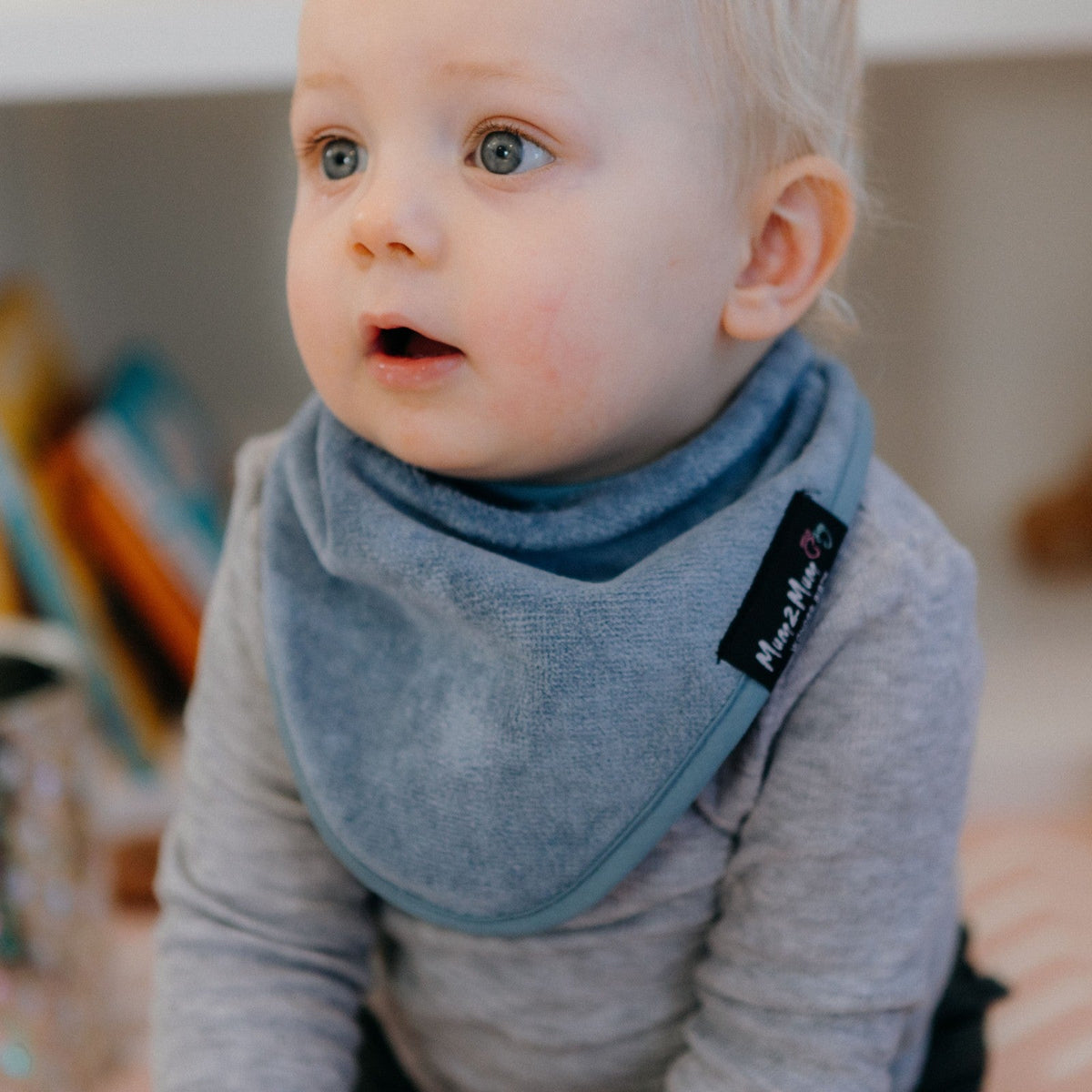 Mum 2 Mum Bandana Style Wonder Bib - Rust Orange - Baby&More