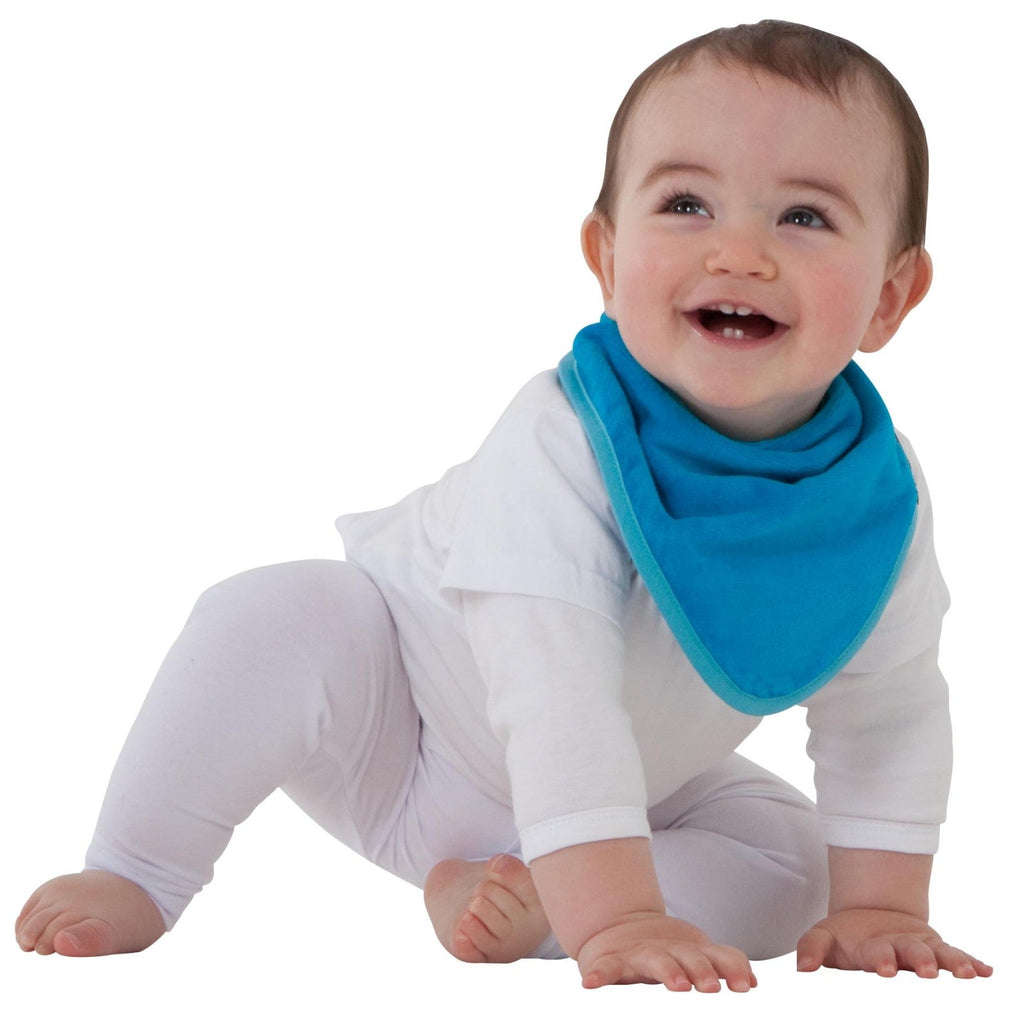 Mum 2 Mum Bandana Style Wonder Bib - Teal Blue - Baby&More