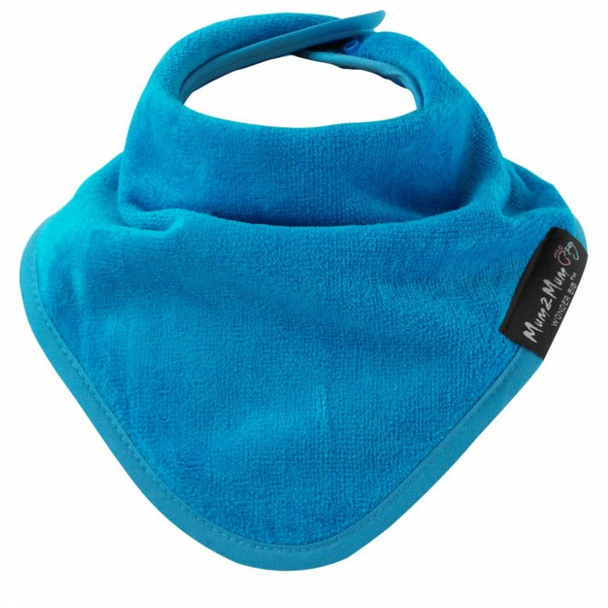 Mum 2 Mum Bandana Style Wonder Bib - Teal Blue - Baby&More