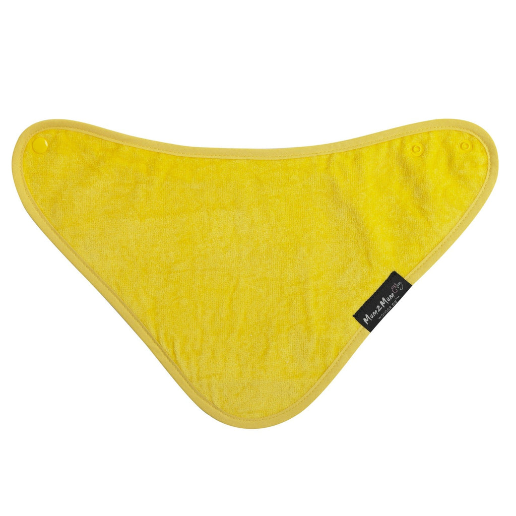Mum 2 Mum Bandana Style Wonder Bib - Yellow - Baby&More