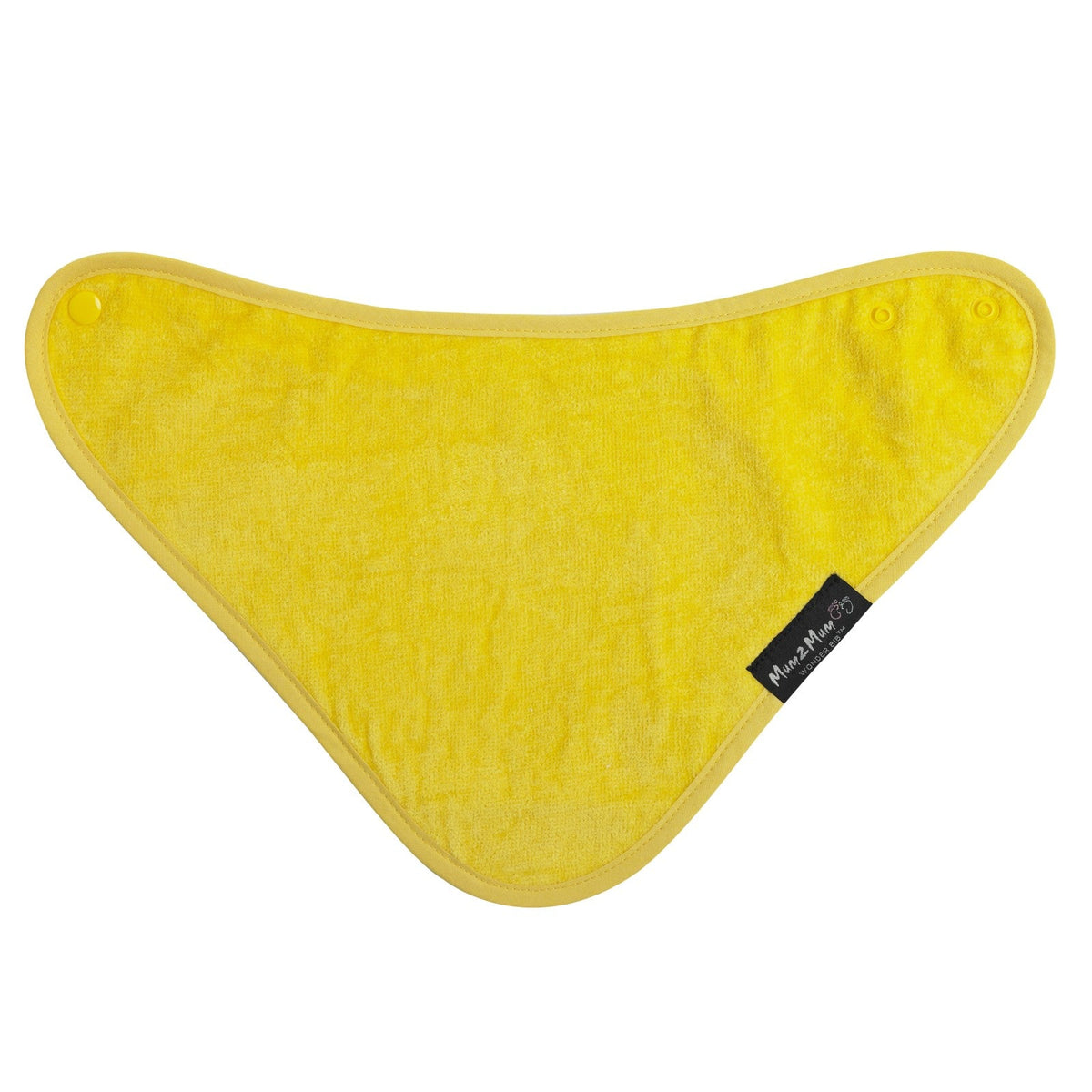 Mum 2 Mum Bandana Style Wonder Bib - Yellow - Baby&More