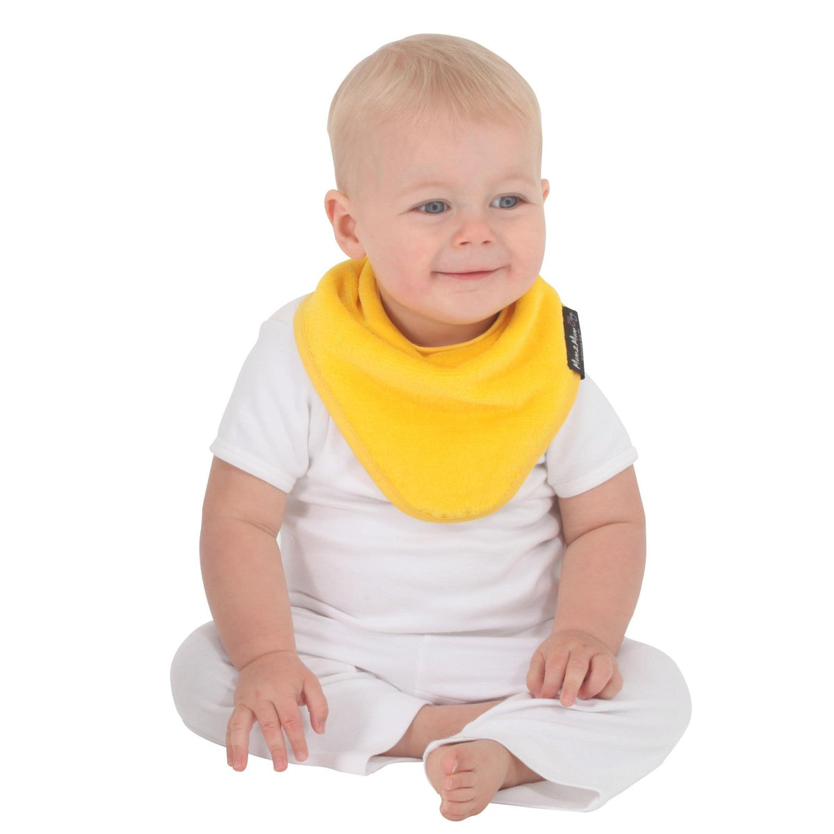 Mum 2 Mum Bandana Style Wonder Bib - Yellow - Baby&More