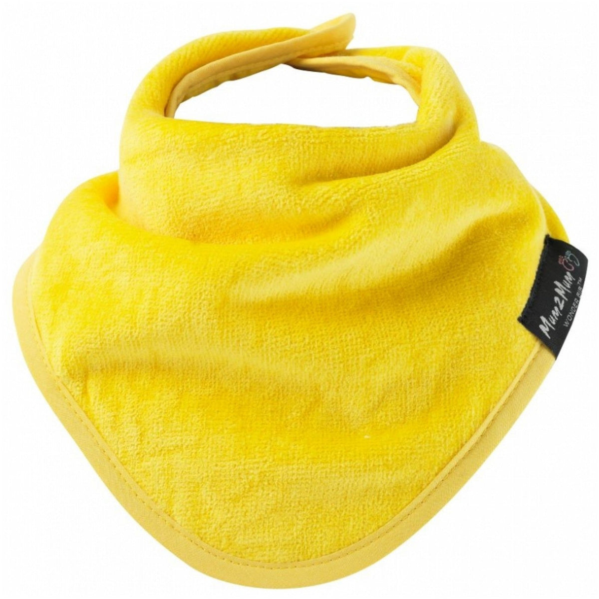 Mum 2 Mum Bandana Style Wonder Bib - Yellow - Baby&More