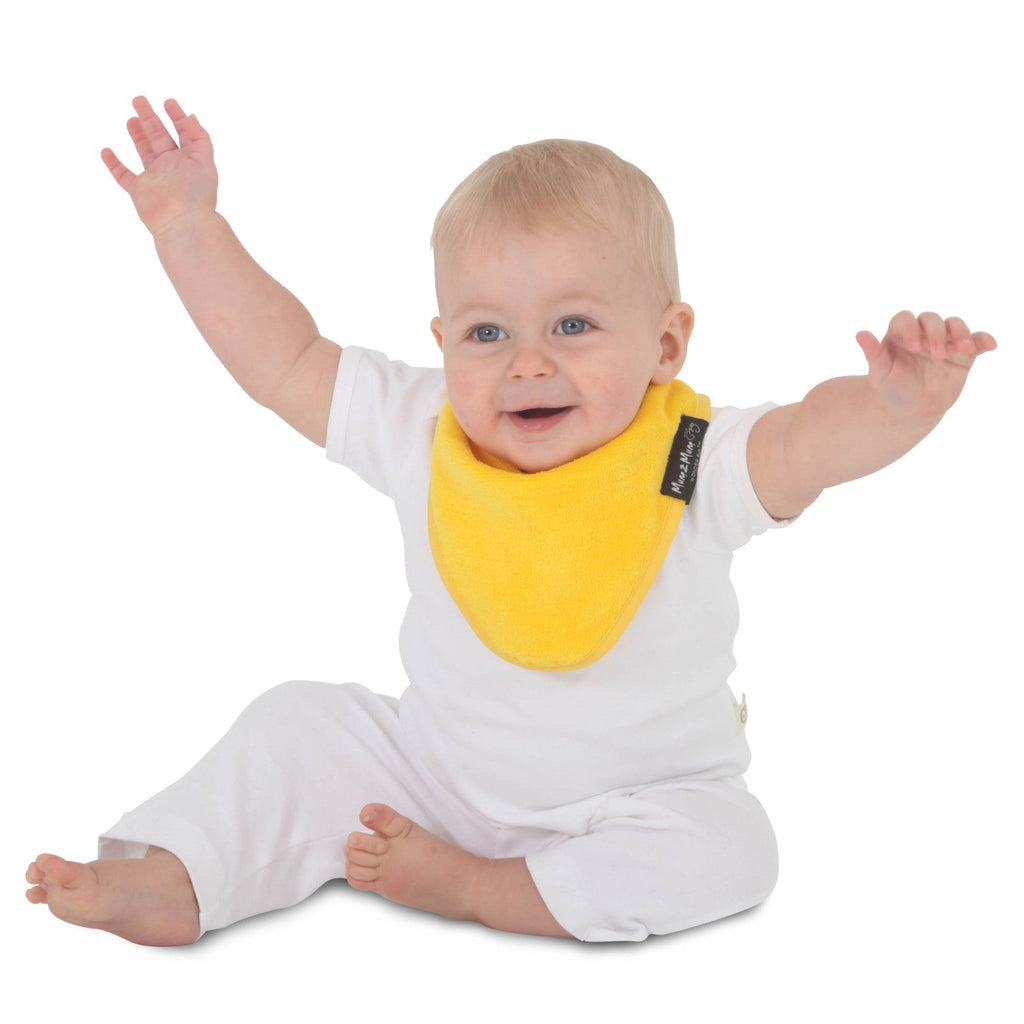 Mum 2 Mum Bandana Style Wonder Bib - Yellow - Baby&More