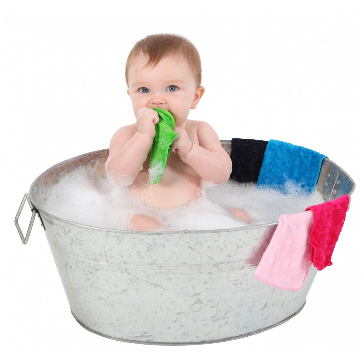 Mum 2 Mum Cotton Facewashers / Reusable Wipes - 6 Pack - MARBLE - Baby&More