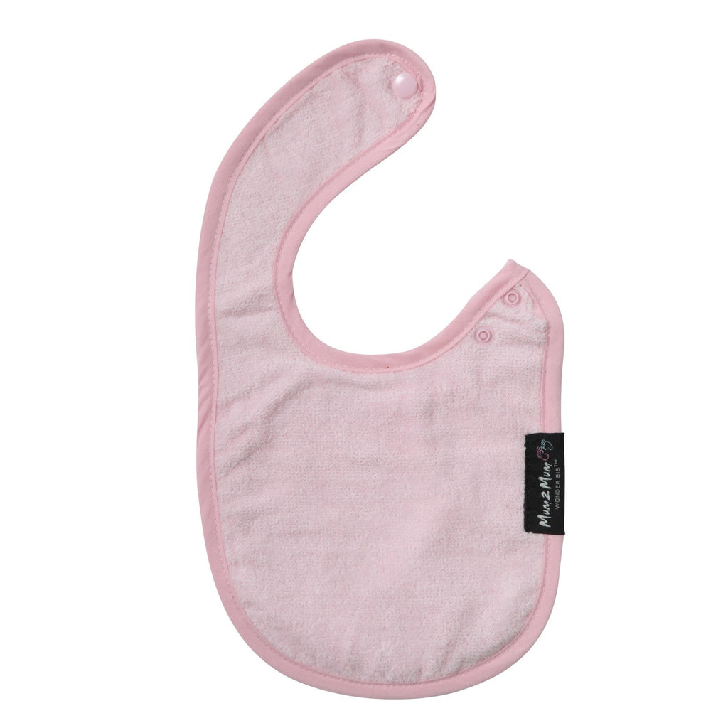Mum 2 Mum Infant Wonder Bib - Baby Pink - Baby&More
