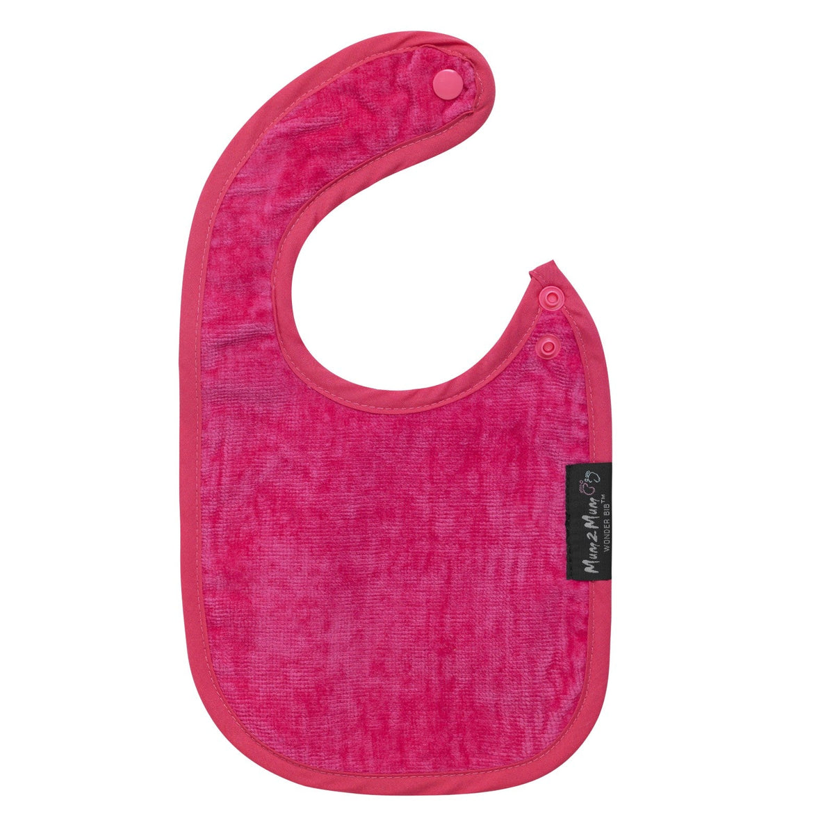 Mum 2 Mum Infant Wonder Bib - Cerise Pink - Baby&More