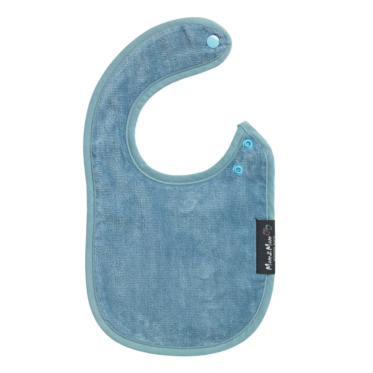 Mum 2 Mum Infant Wonder Bib - Denim Blue - Baby&More