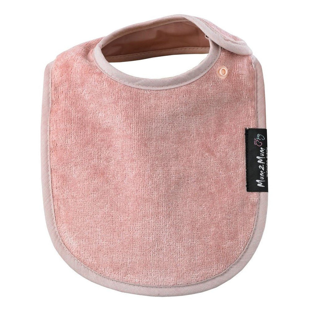 Mum 2 Mum Infant Wonder Bib - Dusty Pink - Baby&More