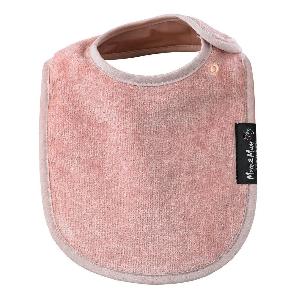 Mum 2 Mum Infant Wonder Bib - Dusty Pink - Baby&More