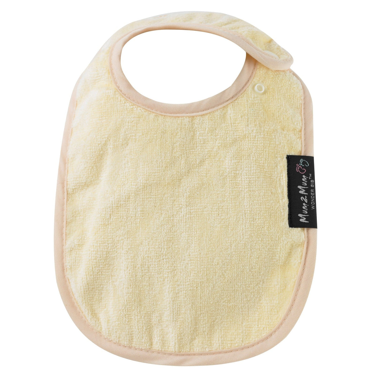 Mum 2 Mum Infant Wonder Bib - Lemon Yellow - Baby&More