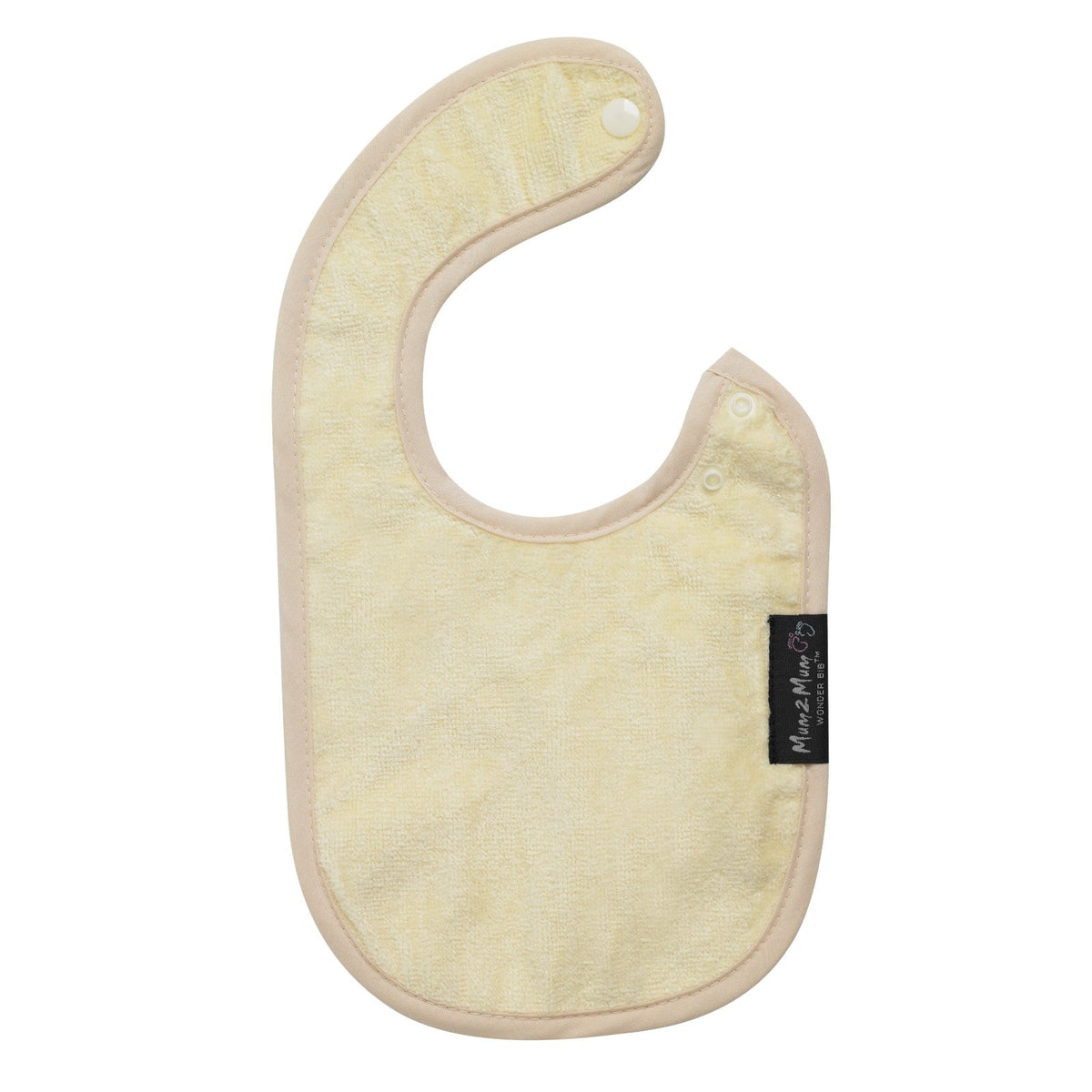 Mum 2 Mum Infant Wonder Bib - Lemon Yellow - Baby&More