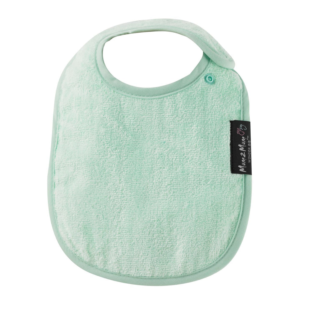 Mum 2 Mum Infant Wonder Bib - Mint Green - Baby&More