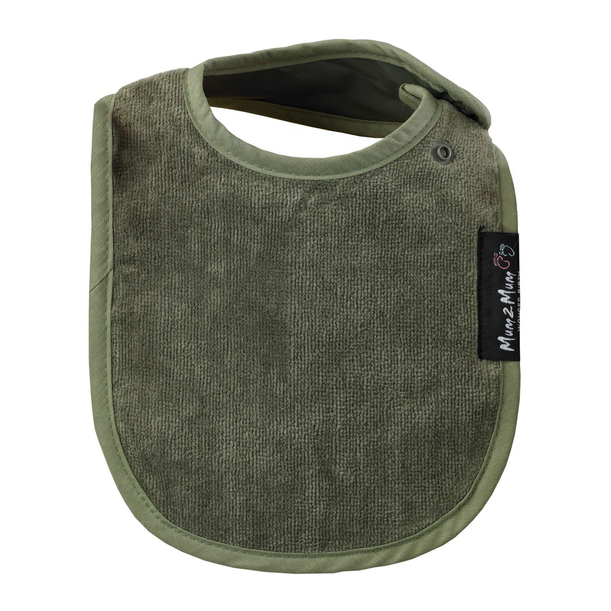 Mum 2 Mum Infant Wonder Bib - Olive Green - Baby&More