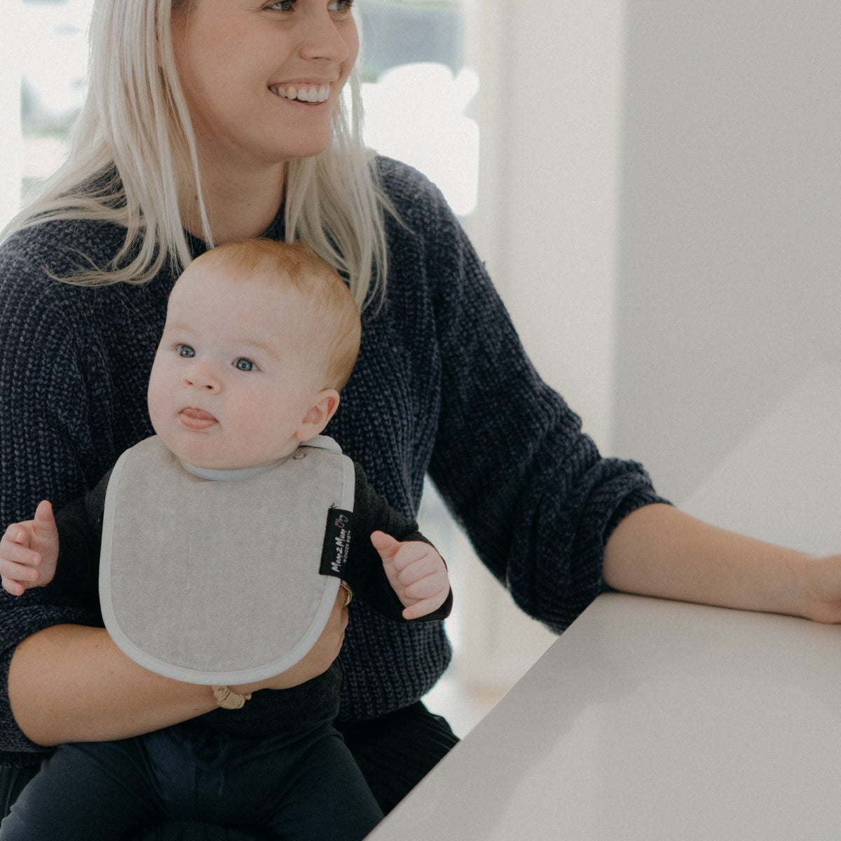 Mum 2 Mum Infant Wonder Bib - Rust - Baby&More