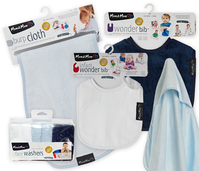 Mum 2 Mum New-born Gift Pack - Blues - Baby&More