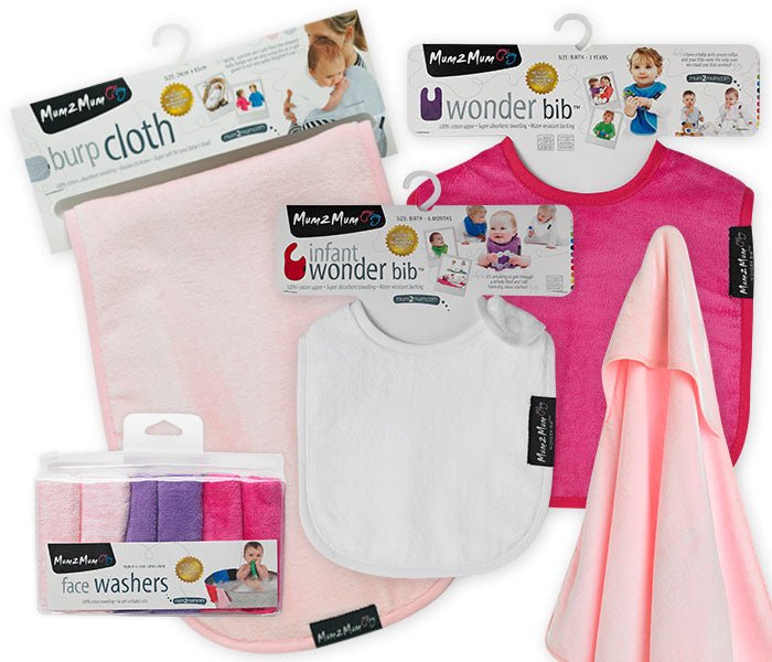 Mum 2 Mum New-born Gift Pack - Pinks - Baby&More