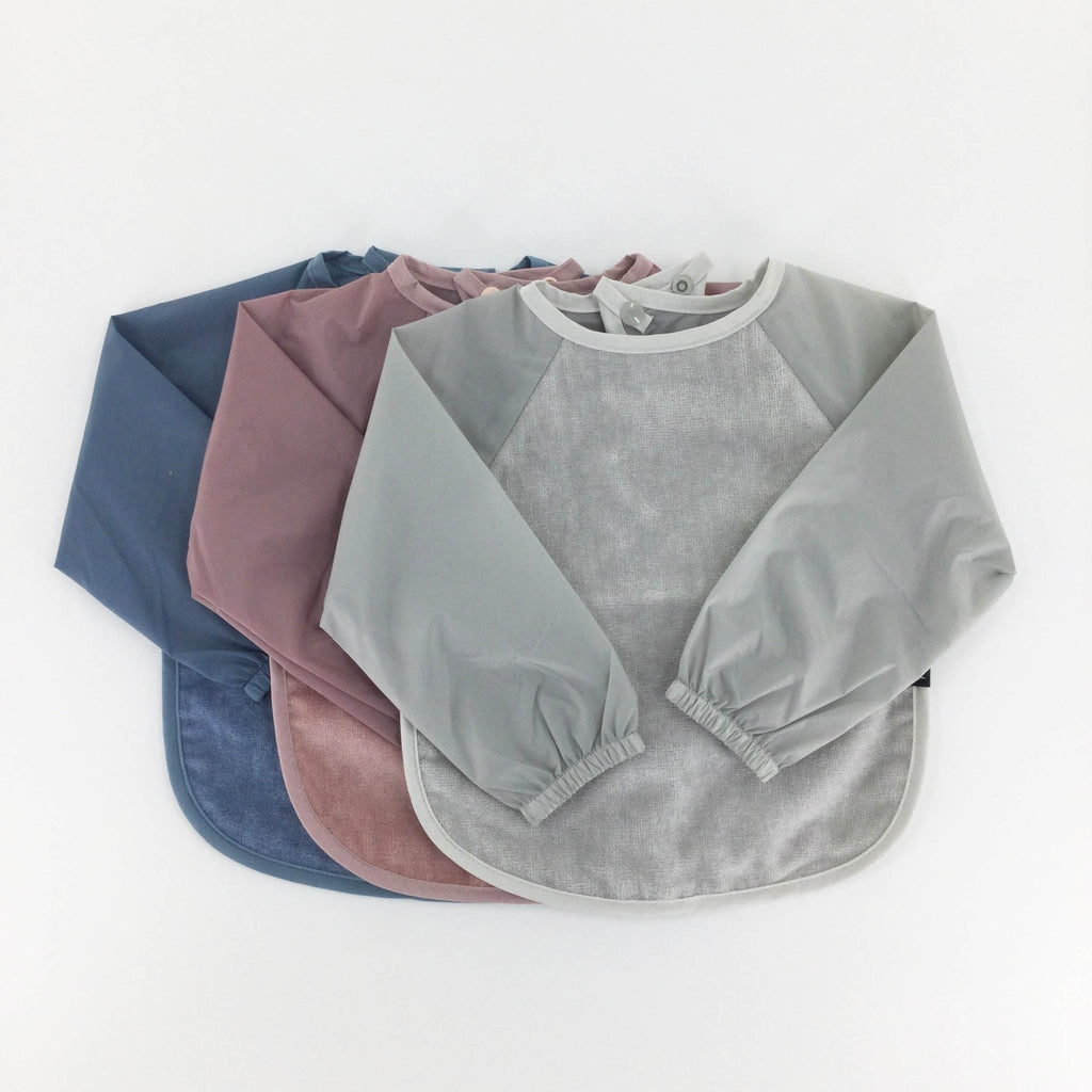Mum 2 Mum Sleeved Wonder Bib - Dusty Pink - Baby&More