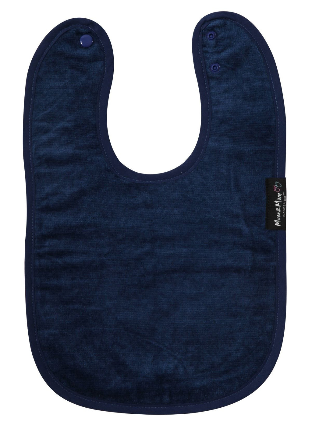 Mum 2 Mum Standard Wonder Bib - Navy Blue - Baby&More