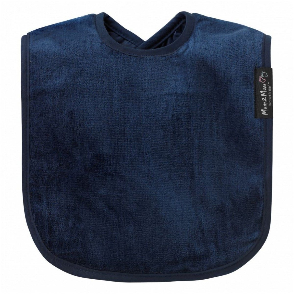 Mum 2 Mum Standard Wonder Bib - Navy Blue - Baby&More