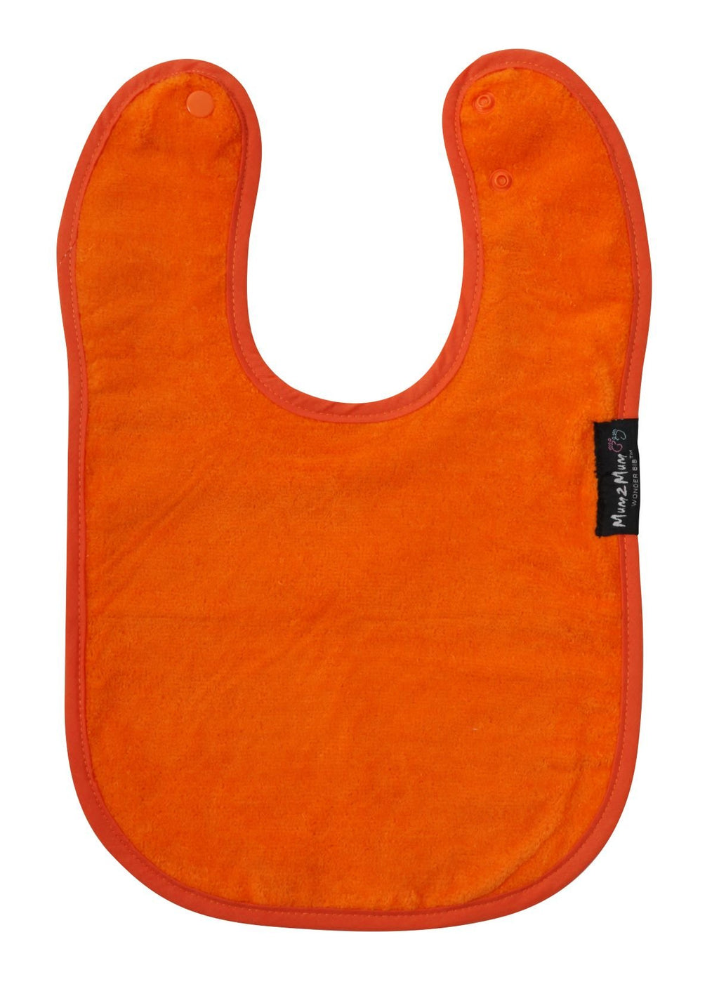 Mum 2 Mum Standard Wonder Bib - Orange - Baby&More