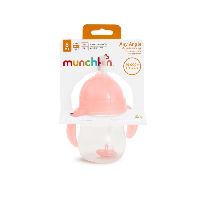Munchkin Click Lock Tip & Sip Cup 7Oz - Pink - Baby&More