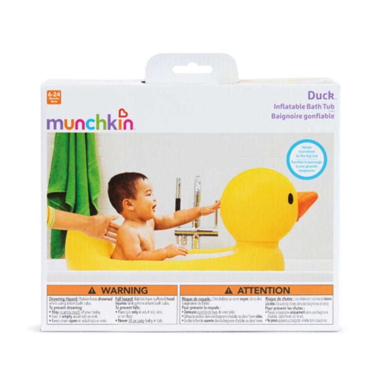 Munchkin Inflatable Duck Bathtub - Baby&More