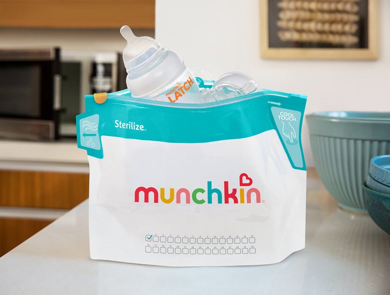 Munchkin Microwave Steriliser Bags - 6 Pack - Baby&More
