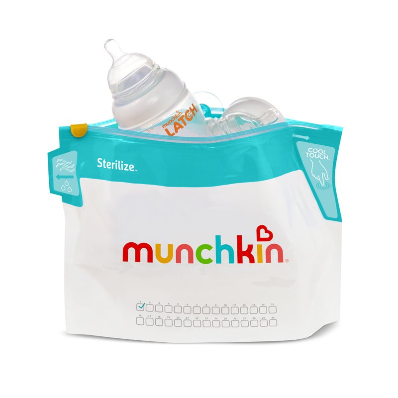 Munchkin Microwave Steriliser Bags - 6 Pack - Baby&More