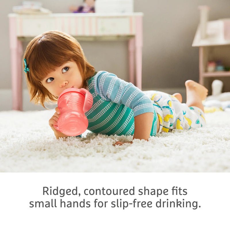 Munchkin Mighty Grip Cup - Pink & Green - 10Oz - 3 Pack - Baby&More