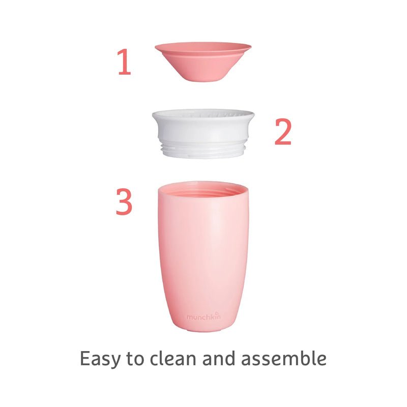 Munchkin Miracle Sippy Cup 10Oz - Pink - Baby&More