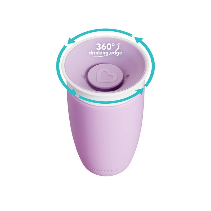 Munchkin Miracle Sippy Cup 10Oz - Purple - Baby&More
